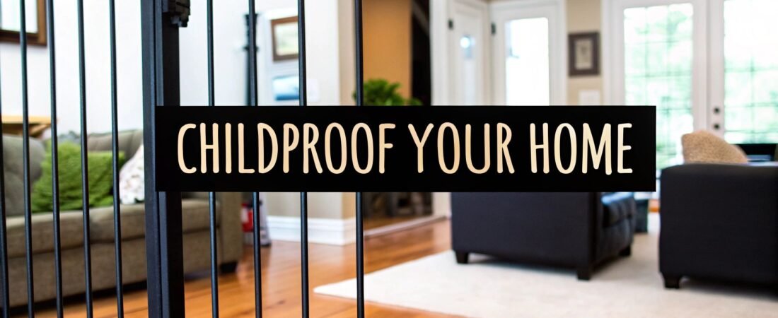 A Practical Guide on How to Childproof Your Home Room by Room