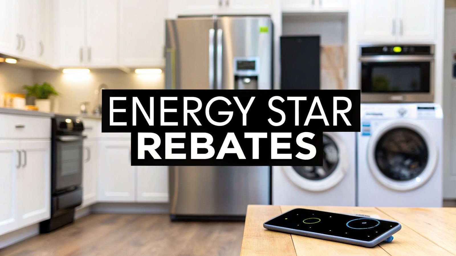 Energy Star Appliance Rebates – Your Guide to energy star appliance rebates